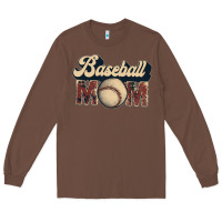 Chestnut baseball mom Long Sleeve Tee - JahusDesignShop