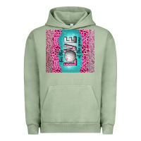 Pigment Oil Green for the love of the game with volleyball tumbler tbs Urban Hoodie - TumblerDesignByShophia