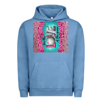 Pigment Pebble Blue for the love of the game with volleyball tumbler tbs Urban Hoodie - TumblerDesignByShophia