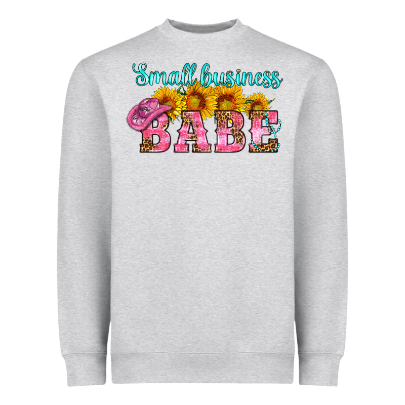 Small Business Babe Heavyweight Sweatshirt by HRA Design Shop | Teevron