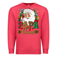 Cardinal Papa Claus Christmas Premium Sweatshirt - NancyCooperArtShop
