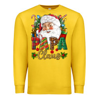 Lemon Papa Claus Christmas Premium Sweatshirt - NancyCooperArtShop