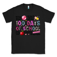 Black 100 days of school Classic Tee - LillyAllenDesigns