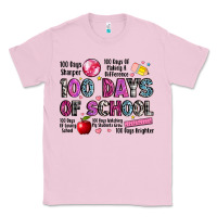 Bubblegum Pink 100 days of school Classic Tee - LillyAllenDesigns
