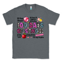 Charcoal Heather 100 days of school Classic Tee - LillyAllenDesigns