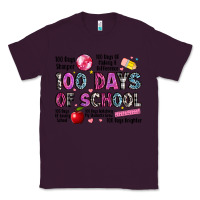 Plum 100 days of school Classic Tee - LillyAllenDesigns