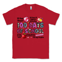 Red 100 days of school Classic Tee - LillyAllenDesigns