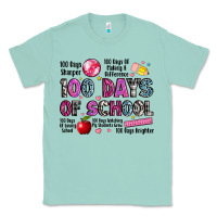 Seafoam 100 days of school Classic Tee - LillyAllenDesigns