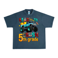Midnight Navy ready to school crush 5th grade Urban Heavy Tee - AdoDesignShop