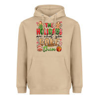 Mushroom the holidays are what you bake them Heavyweight Hoodie - MaliasSmallBusiness