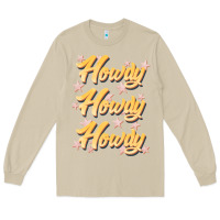 Mushroom howdy howdy howdy Long Sleeve Tee - JahusDesignShop