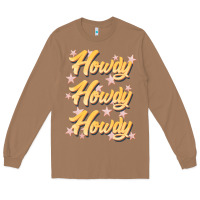 Toasted Coconut howdy howdy howdy Long Sleeve Tee - JahusDesignShop