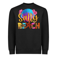 Black salty beach Heavyweight Sweatshirt - HRA Design Shop