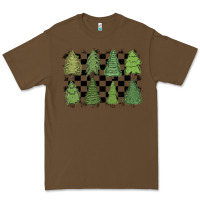 Cacao checkered trees Premium Tee - MaliasSmallBusiness