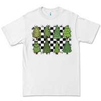 White checkered trees Premium Tee - MaliasSmallBusiness