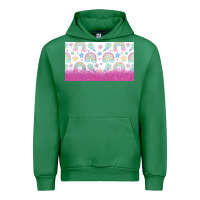 Emerald doodle doodle rainbow Urban Hoodie - TumblerDesignByShophia