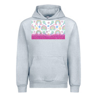 Heather Grey doodle doodle rainbow Urban Hoodie - TumblerDesignByShophia