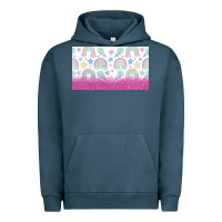 Pigment Midnight Navy doodle doodle rainbow Urban Hoodie - TumblerDesignByShophia