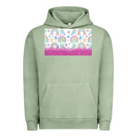 Pigment Oil Green doodle doodle rainbow Urban Hoodie - TumblerDesignByShophia