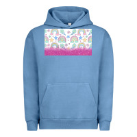 Pigment Pebble Blue doodle doodle rainbow Urban Hoodie - TumblerDesignByShophia