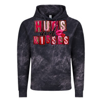 Cloud Black hugs and kisses Vintage Hoodie - FaDigitalArtStudio
