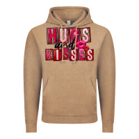 Vintage Coffee hugs and kisses Vintage Hoodie - FaDigitalArtStudio
