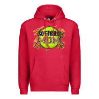 Cardinal softball mom Premium Hoodie - AdoDesignShop