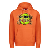 Carrot softball mom Premium Hoodie - AdoDesignShop