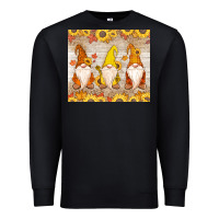 Black Thankful Gnomes Premium Sweatshirt - MaliasSmallBusiness