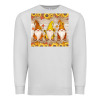 Dove Grey Thankful Gnomes Premium Sweatshirt - MaliasSmallBusiness