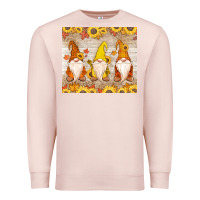 Pale Pink Thankful Gnomes Premium Sweatshirt - MaliasSmallBusiness