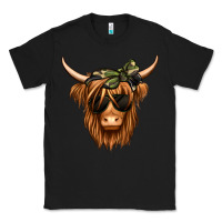 Black camouflage long haired cow Classic Tee - Jasminsmagicworld