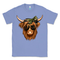 Colony Blue camouflage long haired cow Classic Tee - Jasminsmagicworld