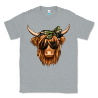 Heather Grey camouflage long haired cow Classic Tee - Jasminsmagicworld