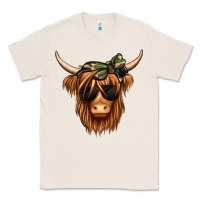 Natural camouflage long haired cow Classic Tee - Jasminsmagicworld