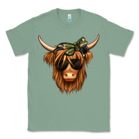 Sage camouflage long haired cow Classic Tee - Jasminsmagicworld
