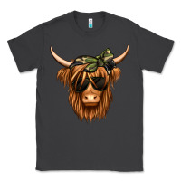 Smoke camouflage long haired cow Classic Tee - Jasminsmagicworld