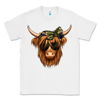 White camouflage long haired cow Classic Tee - Jasminsmagicworld