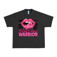 Pigment Black breast cancer warrior lips Urban Heavy Tee - JahusDesignShop