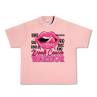 Salmon breast cancer warrior lips Urban Heavy Tee - JahusDesignShop