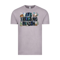 Vintage Zinc It's Freezing Season Vintage Tee - FaDigitalArtStudio