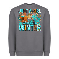 Storm just a girl who loves winter Heavyweight Sweatshirt - FaDigitalArtStudio