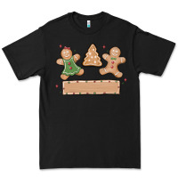 Black gingerbread christmas Premium Tee - MaliasSmallBusiness