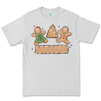 Dove Grey gingerbread christmas Premium Tee - MaliasSmallBusiness