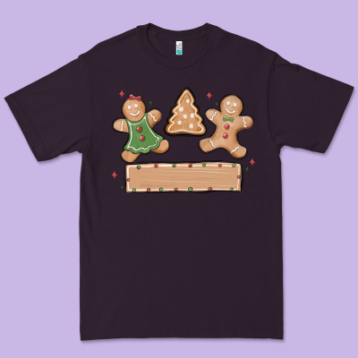 Premium Tee gingerbread christmas