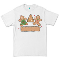 White gingerbread christmas Premium Tee - MaliasSmallBusiness