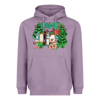 Lavender camp life Heavyweight Hoodie - MaliasSmallBusiness