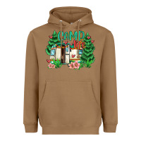 Toasted Coconut camp life Heavyweight Hoodie - MaliasSmallBusiness