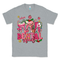 Heather Grey pink christmas teeth dental squad Classic Tee - AdoDesignShop