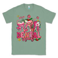 Sage pink christmas teeth dental squad Classic Tee - AdoDesignShop